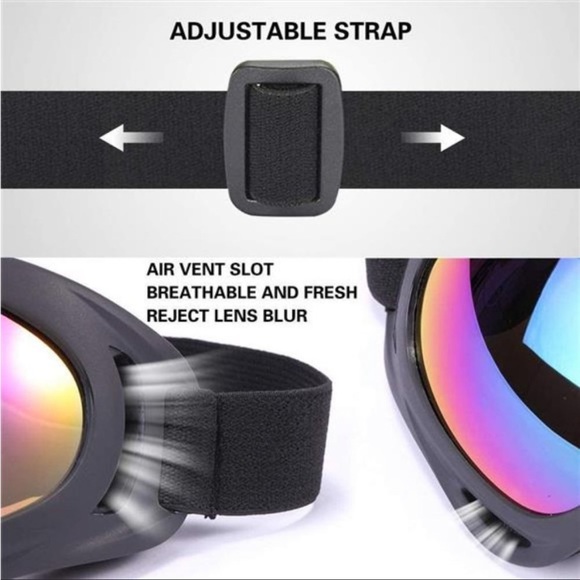 - 2-Pack MOTORCYCLE | DIRT BIKE | SKI Goggles for Kids, Teens, Youth, Adult - Picture 6 of 9